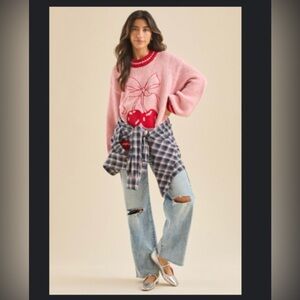 Altar'd State Light Blue Boyfriend Jeans